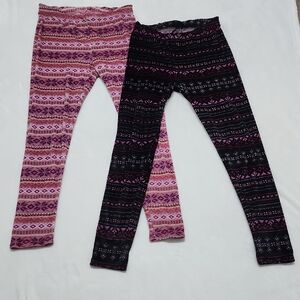 2 Pairs Of Pjama Leggings S/M